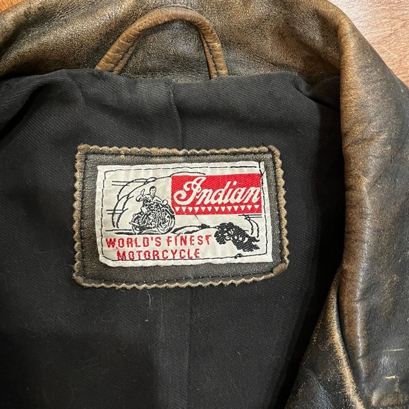 Vintage Indiana Motorcycle Jacket - Picture 4 of 4
